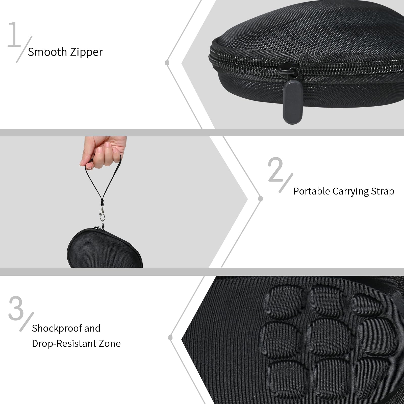 Housse de protection pour souris MX Master 4/MX Master 3, résistante aux chocs, à la poussière et à l'eau, Noir , Moderne