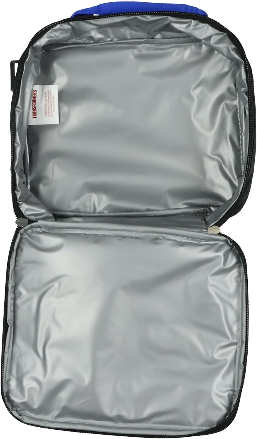 AI ACCESSORY INNOVATIONS Transformers Backpack Optimus Prime and Bumblebee 5 Piece Tote Bag Set 16" - Image 7