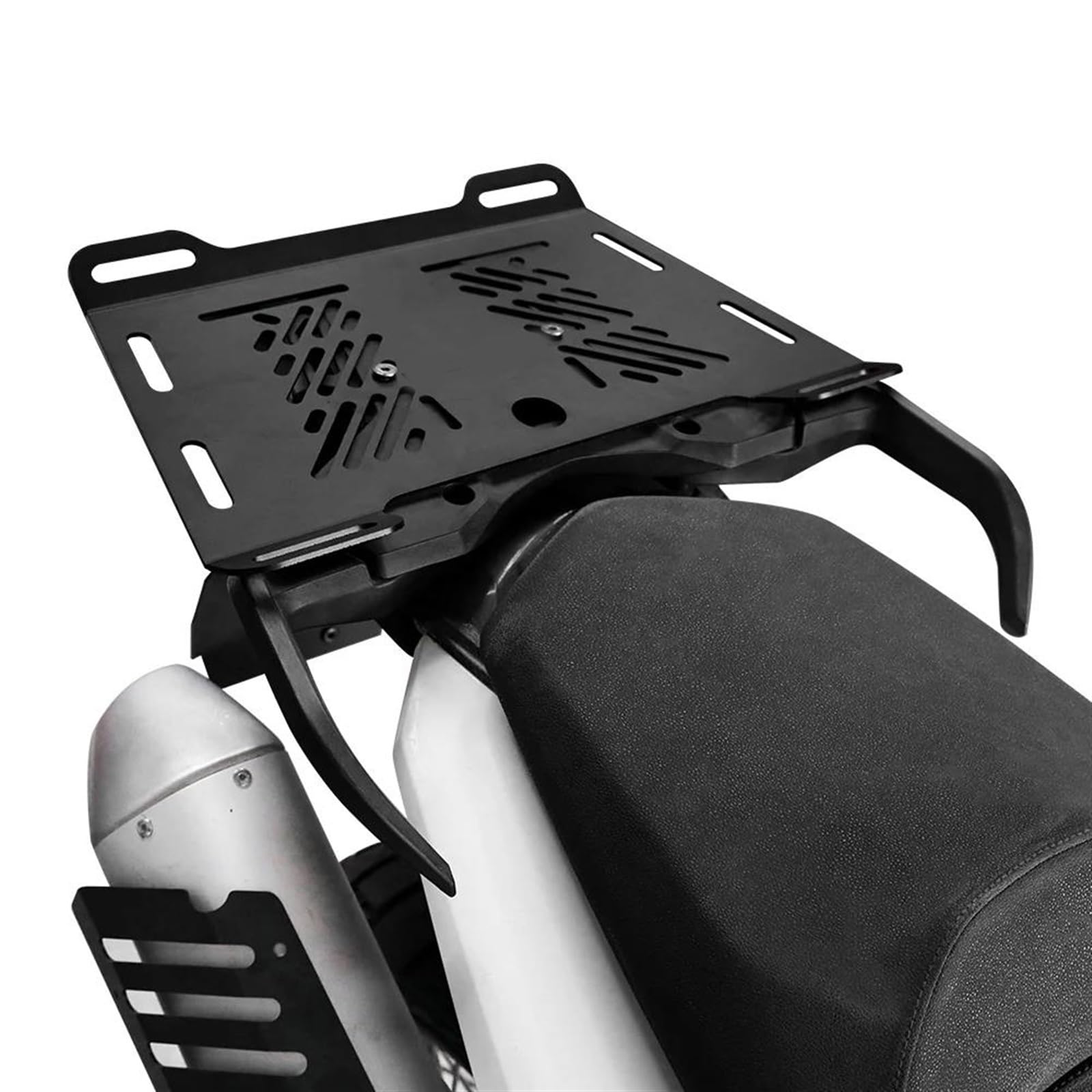 pour Kawasaki ZR7 ZR750 ZRX ZRX1100 ZRX1200 ZX1000 ZX10R ZX10RR Porte-Bagages Arrière Support De Bagages Rails Coffre