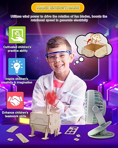 Miniatura 2 de Kits STEM, 4 juegos de proyectos STEM para niños de 8 a 12 años, juguetes para niños de 8 a 10 años, rompecabezas de madera 3D, arte y manualidades,