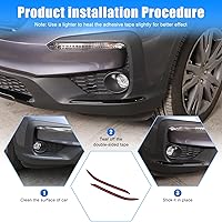 Vista 5 de 2 protectores de parachoques delantero de automóvil para Honda Pilot 2019-2022, protector de parachoques delantero automotriz antiarañazos