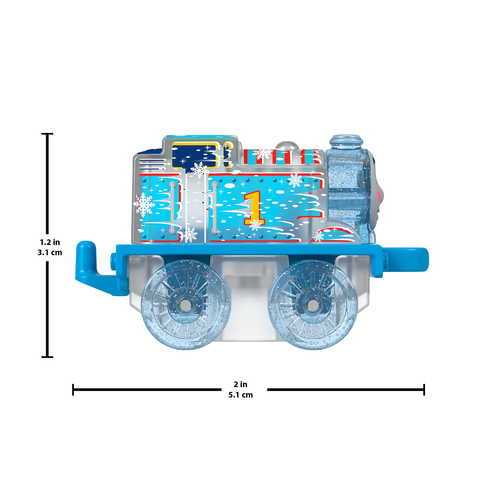 Thomas & Friends - MINIS Calendario dell'Avvento, 24 sorprese per le feste di Natale, include 8 trenini e veicoli di cui 2 profumati, giocattolo per bambini, 3+ anni, HWB49
