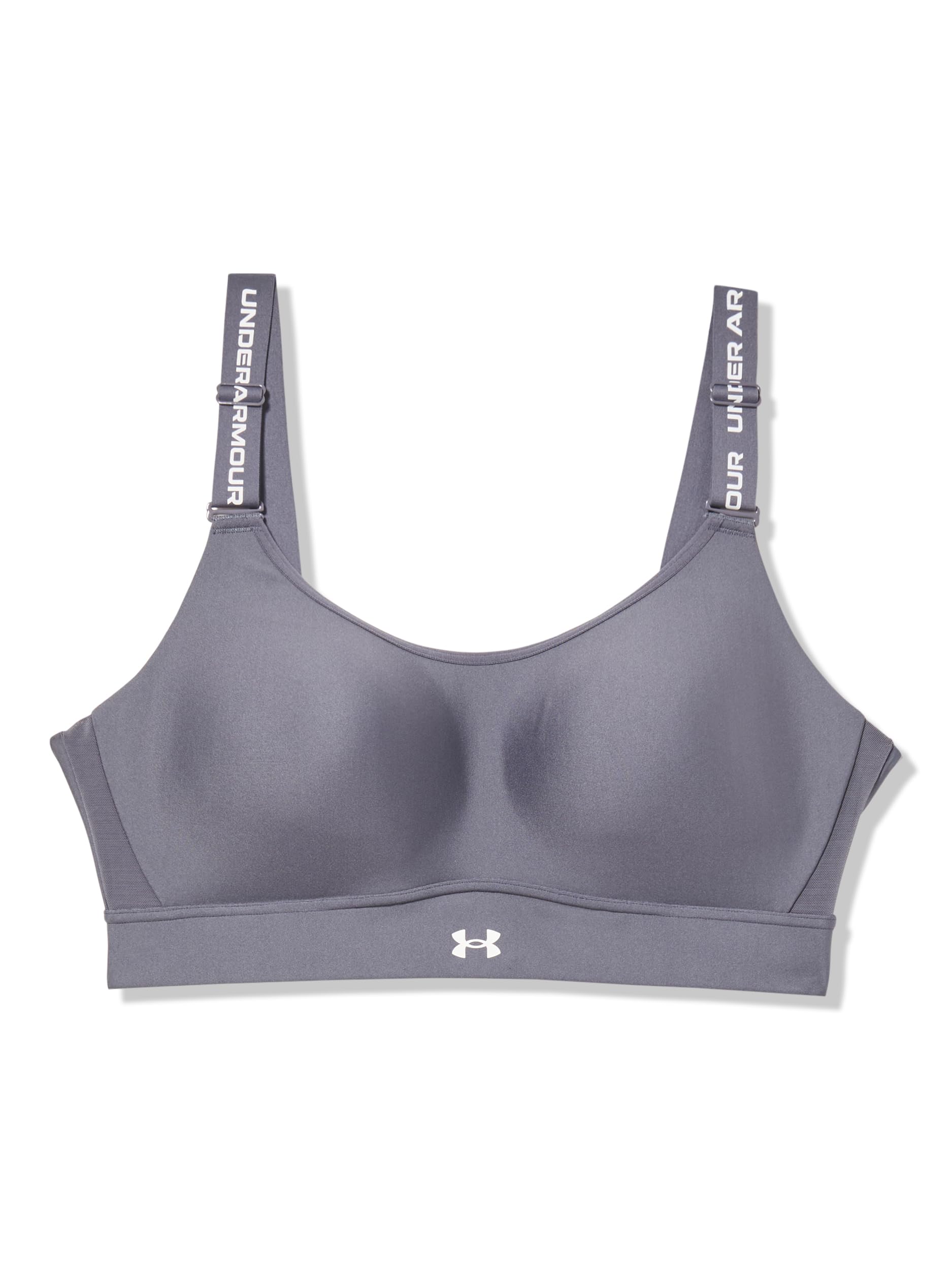 Under Armour Women's Armour Mid Heathered Sports Bra