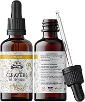 Organic Cleavers Tincture Drops | Galium Aparine Extract for Joint Pain Relief & Lymphatic Support | Alcohol-Free