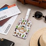 Cartoon TV Series Inspire Baggage Tag Cartoon Family Fan Gift TV Show Lover Suitcase ID Tag (All Terrible-TAGCA)
