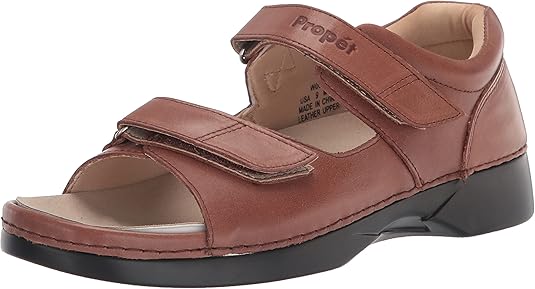 Amazon.com | PropÃ©t Women's Pedic Walker Sandal, Teak, 7 Wide | Walking