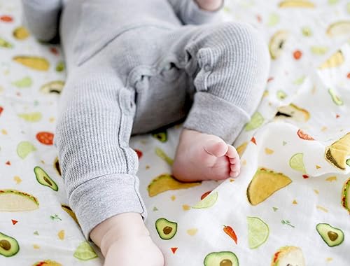 Miniatura 43 de Loulou Lollipop Manta suave de muselina para bebé, manta de recepción para recién nacidos a niños pequeños, niñas y niños, grande de 47 x 47