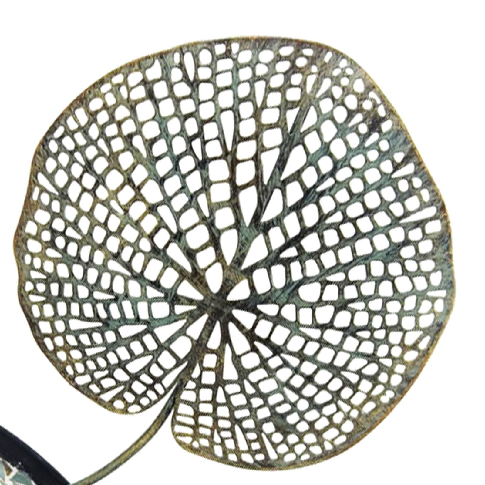 GALPADA Expositor de Pendientes de Hierro Diseño de Hoja Hueca Organizador Metálico para Joyas Soporte para Exhibición y Almacenamiento de Aretes Adecuado para Niñas y Tiendas