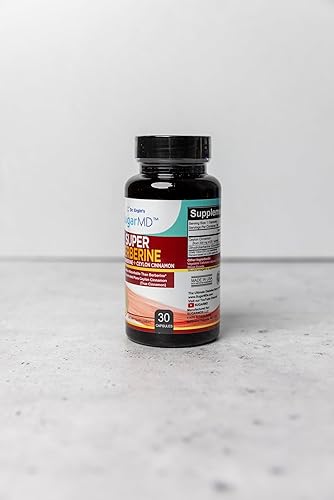 Miniatura 9 de SugarMD Suplemento Super Berberina  250 mg de GlucoVantage Dihidroberberina con canela de Ceilán  5 veces más absorbible que la berberina regular