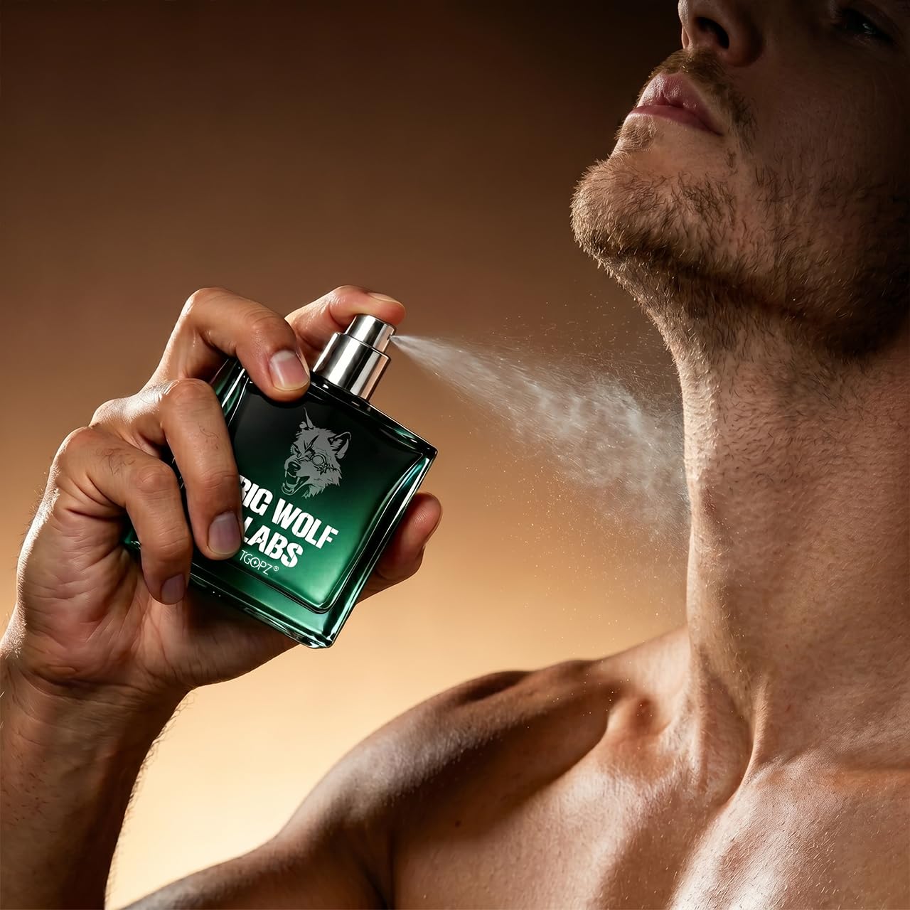 BIG WOLF LABS Men's Cologne – Eau de Parfum – Fresh Fruity Woody Fragrance with Green Apple, Pineapple & Cedarwood – Long Lasting Scent for Men