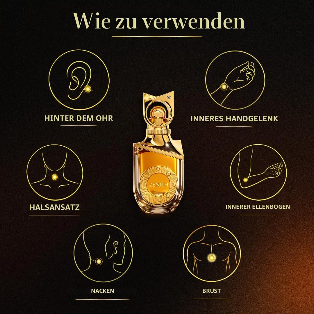 RiiFFS PARFUMS Zenith Extrait de Parfums – Luxuriöser Duft für Damen & Herren, langanhaltender Duft, Premium-Parfümöl, ideal für besondere Anlässe, Unisex