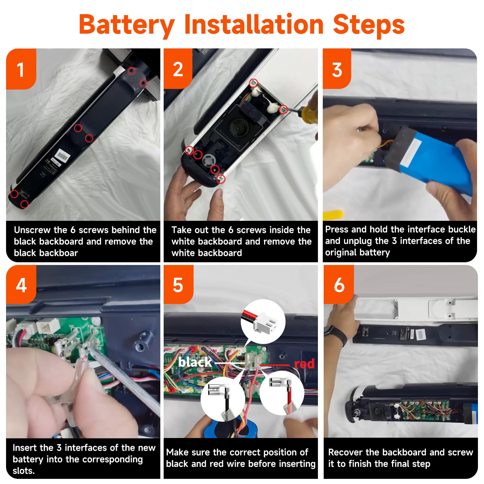 4500mAh/21.6V Batteria di Ricambio per Tineco Floor One S3, Floor One S3 Breeze, per Tineco S2, Tineco Floor One S2 Aspirapolvere Batteria a lunga durata (1 batteria + 1 spazzola + 3M Adesivi)