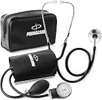 Primacare DS-9195 Classic Series Adult Blood Pressure Kit with D-Ring Cuff, Manual Sphygmomanometer Set for Home, Medical, Nursing & Professional Use