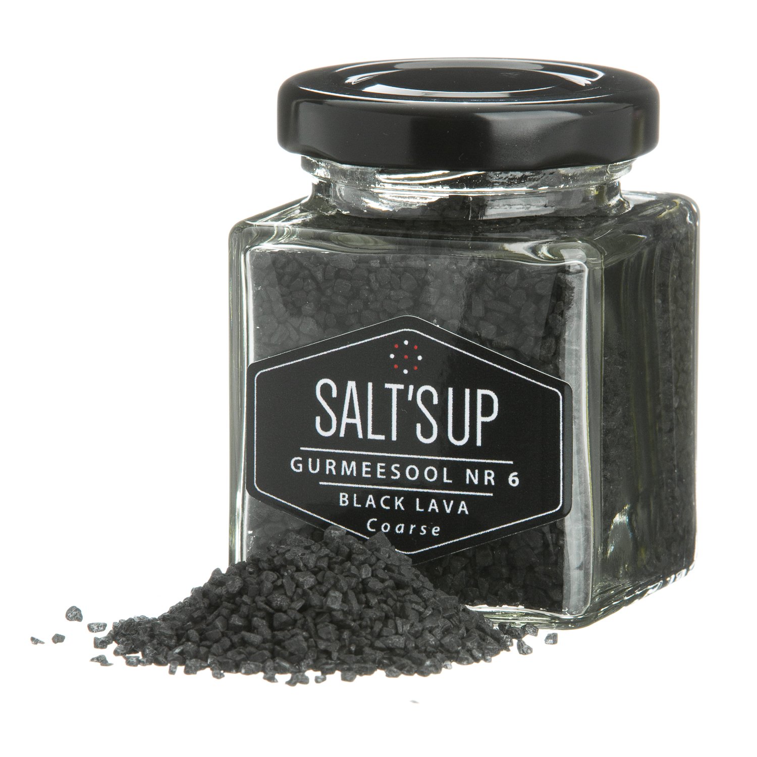 Salt's up Black Lava Coarse Salt
