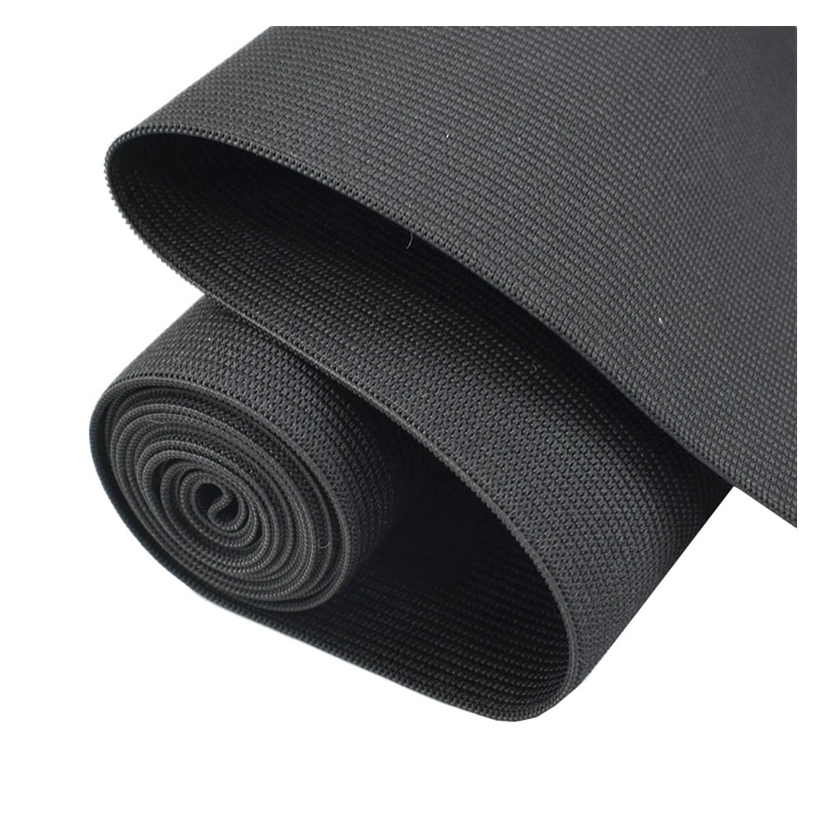 10-50cm Opaski elastyczne do szycia miękka skóra gumka pasek bielizna spodnie gumy taśmy parciane dodatki krawieckie DIY(schwarz,40cm)