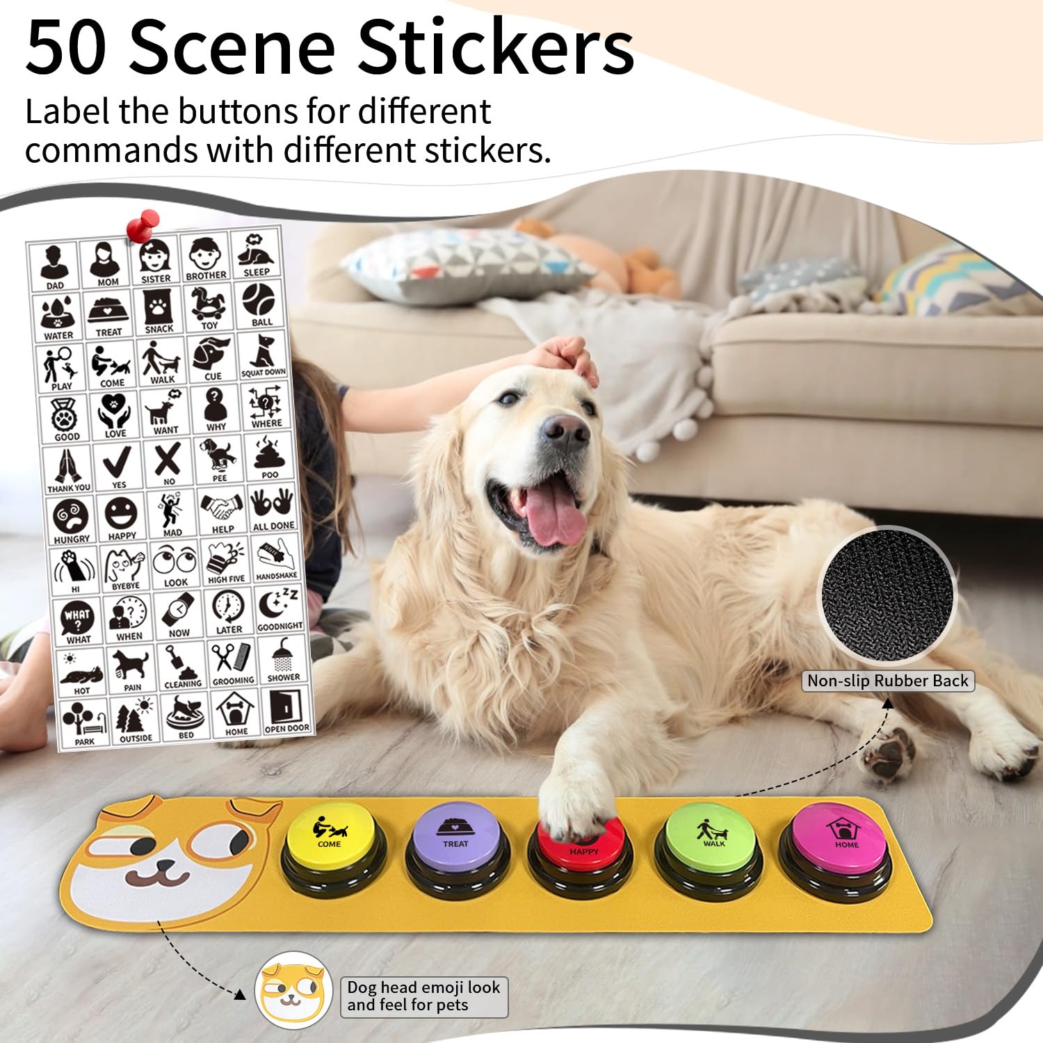 Talking Buttons For Cats Packs Dog Buttons For Communication And