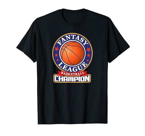 Fantasy Basketball League Champion Victory Trophy T-Shirt