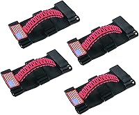 Vista 20 de Savadicar 2 x Asas de Agarre para Barra Antivuelco Manijas de Agarre para Jeep Wrangler YJ TJ JK JL y Gladiator JT 1987-2023, UTV, ATV, Accesorios