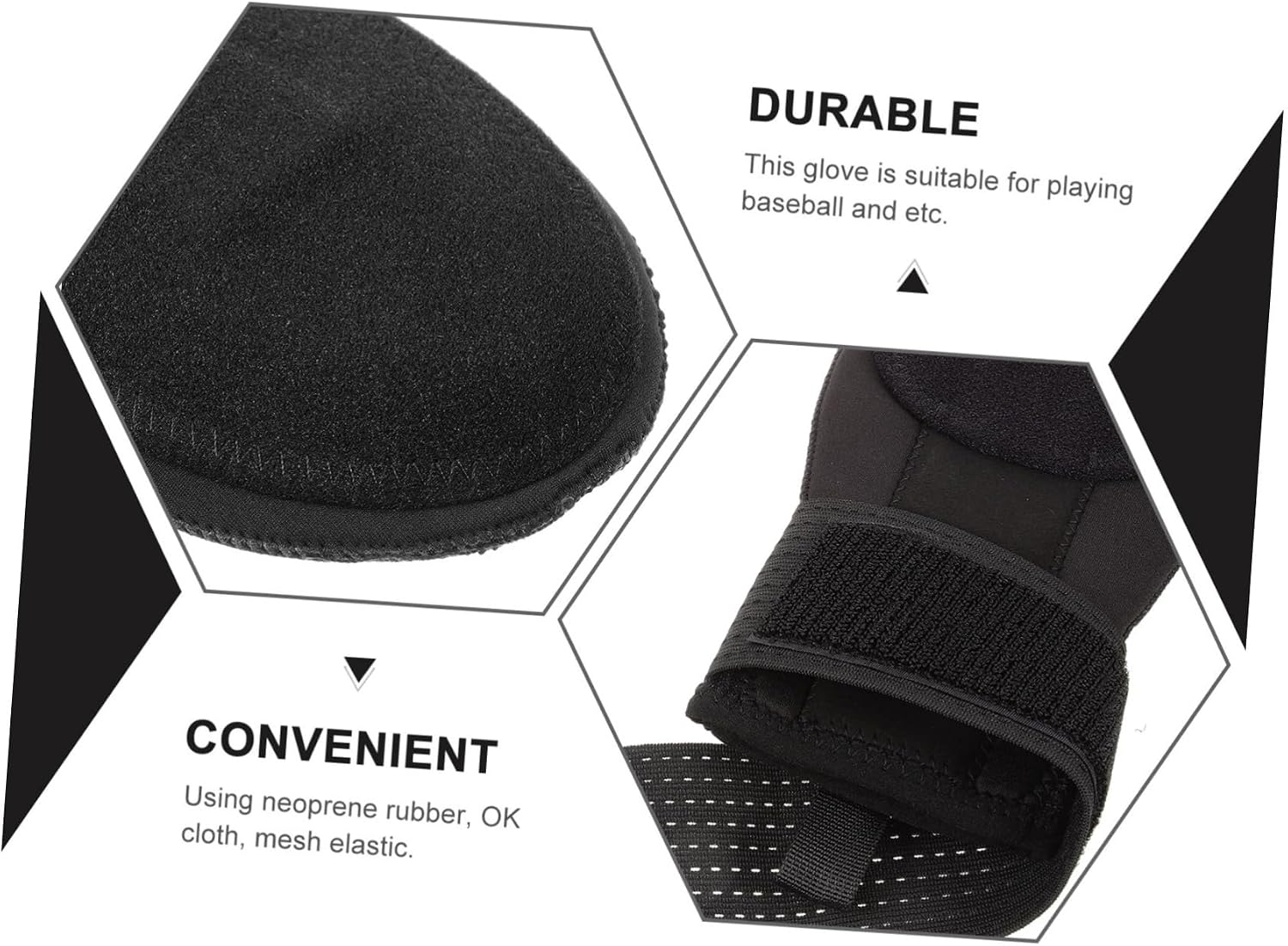 Youth Baseball Gear Neoprene Sliding Mitt Men Training Glove Breathable Lightweight