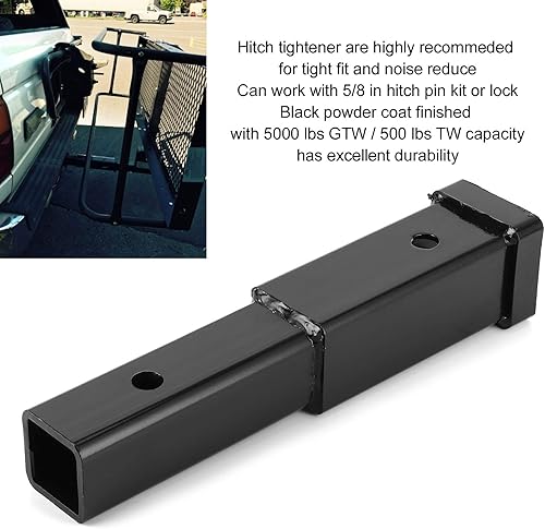 Miniatura 6 de Extensor de remolque de ventas, extensión de enganche de remolque de 5000 libras, pilas de tubo extensor de receptor de enganche para clase 34 2