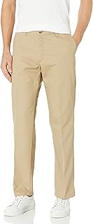Lee Men's Total Freedom Relaxed Classic Fit Flat Front Pant
