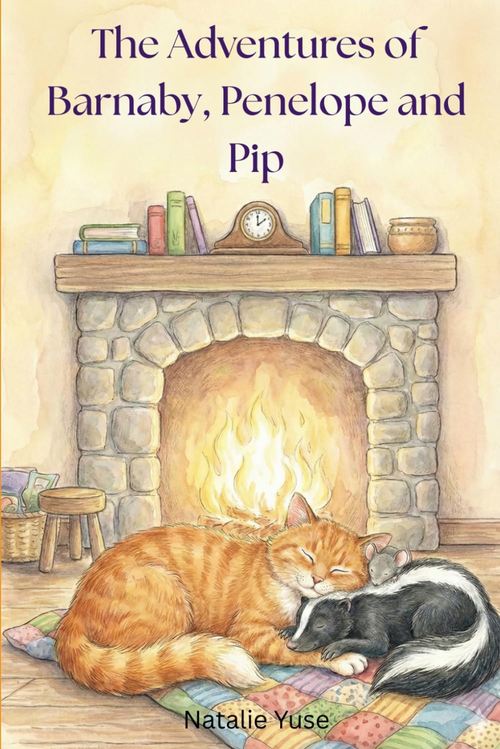 The Adventures of Barnaby, Penelope and Pip: An unlikely friendship between a cat, a skunk and a mouse.