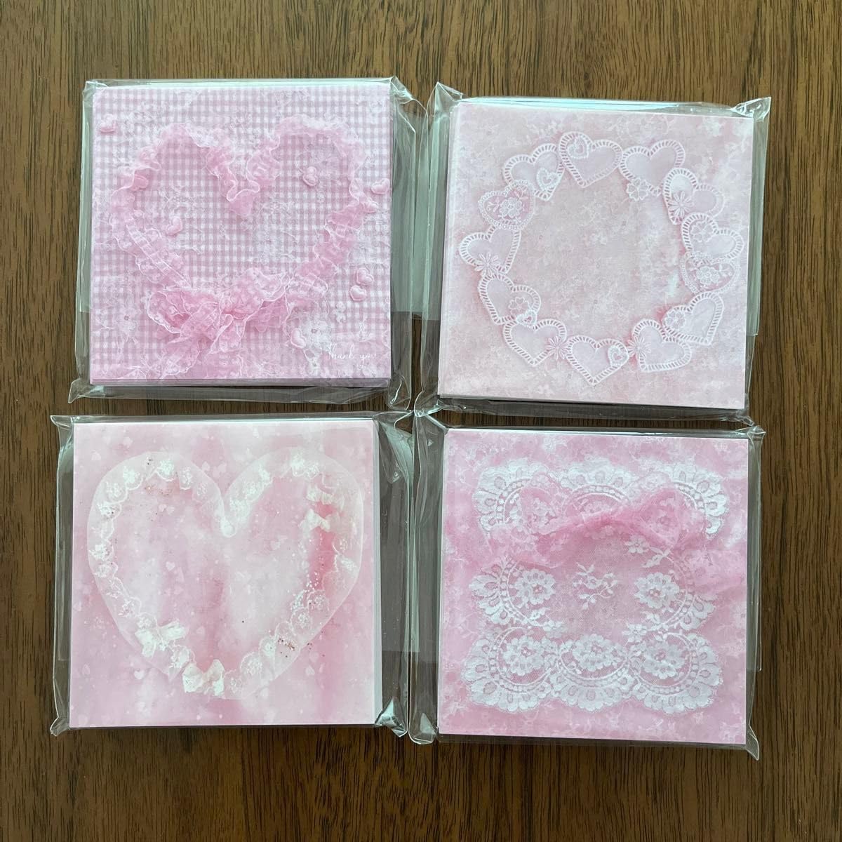 sold out❤️aromanticさま♡ピンクメモセット♡ sold out❤️aromanticさま♡ピンクメモセット♡ ピンクのメモセット