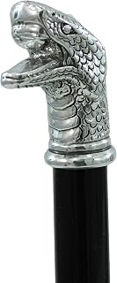 Cavagnini, walking stick, cobra, customizable in color, length and tip, for men and women