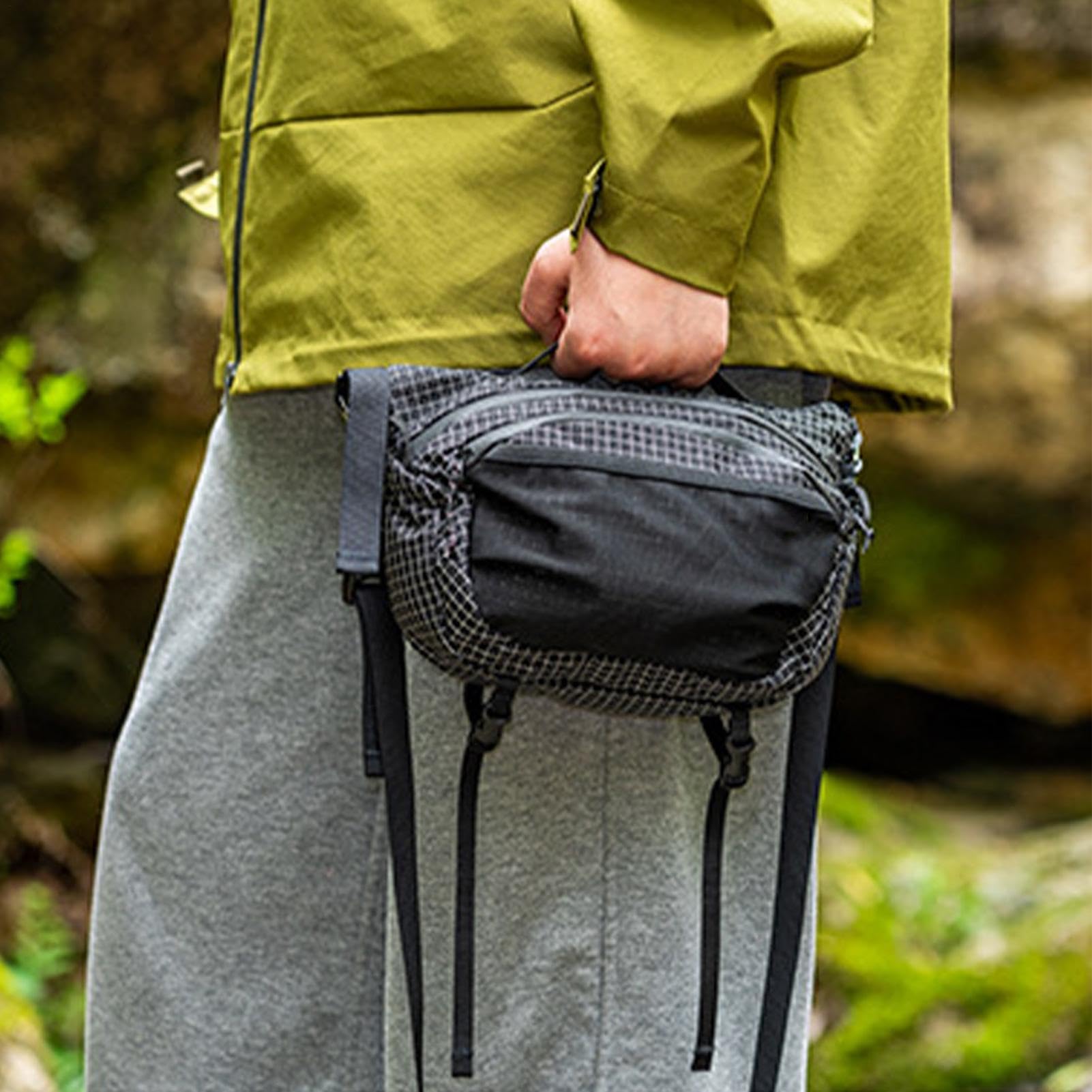 Męska Torba Boczna Wodoodporna Oddychająca Torba Sling