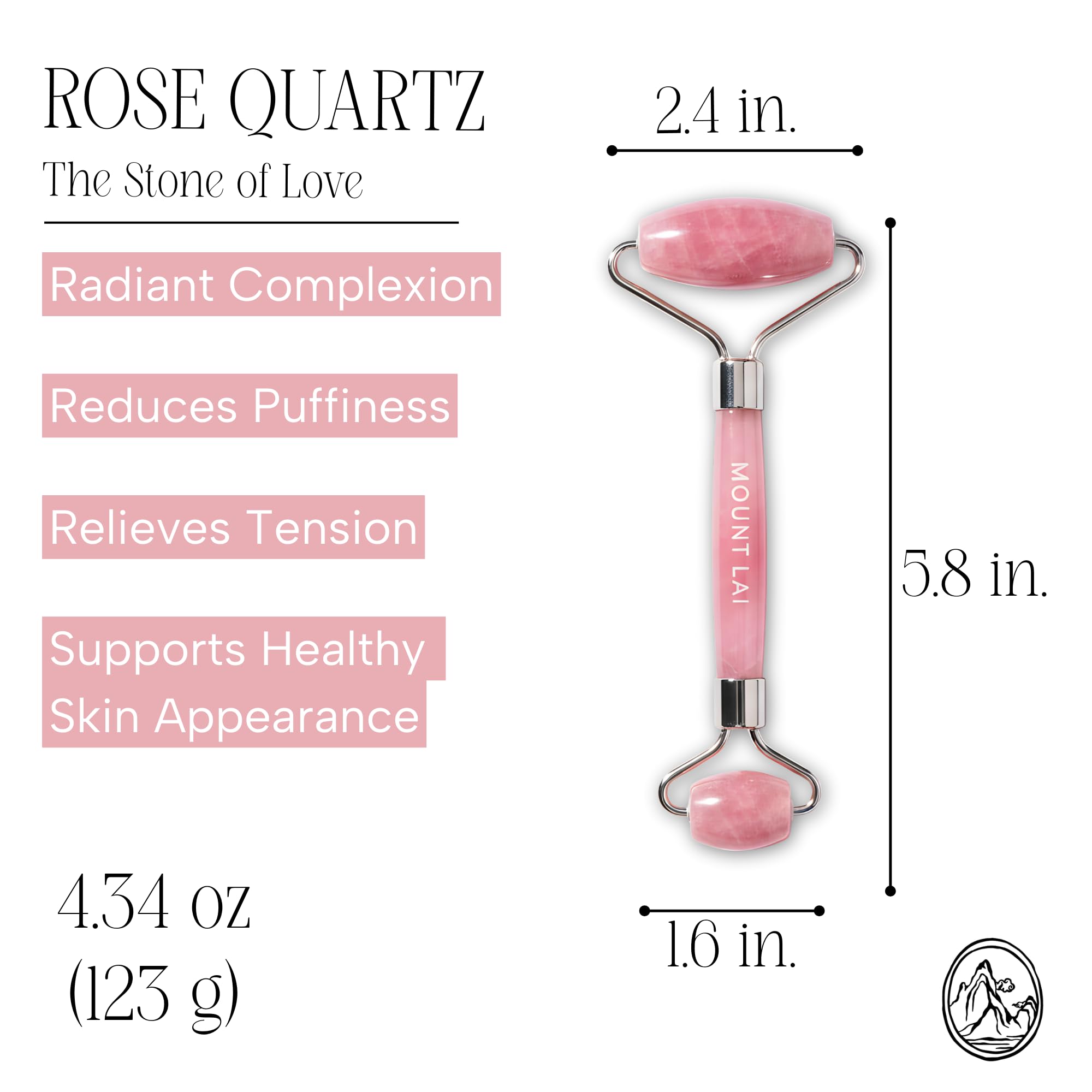 Mount Lai, The Rosenquarz Gesichtsroller, 1 Rolle