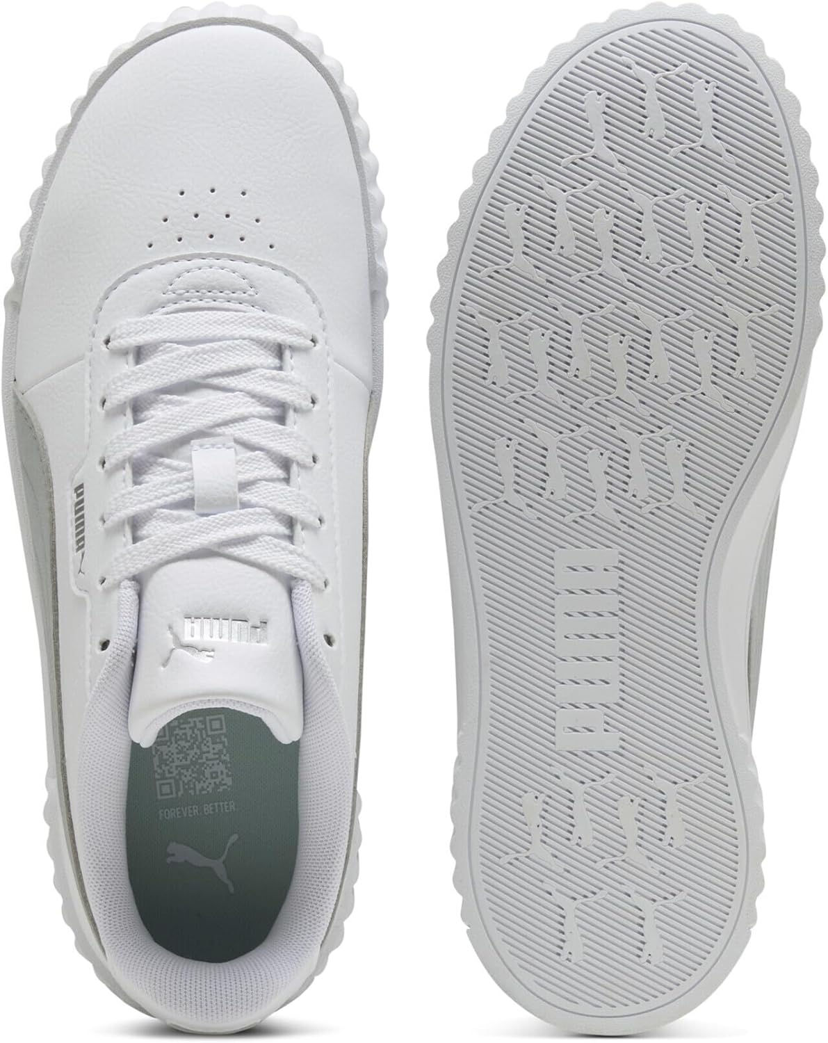 PUMA Women's Low-top Sneaker, 0 7 White image 4 of 6 B0DNK6W4D6
