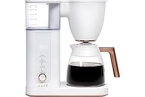 Café Specialty Drip Coffee Maker in Matte White