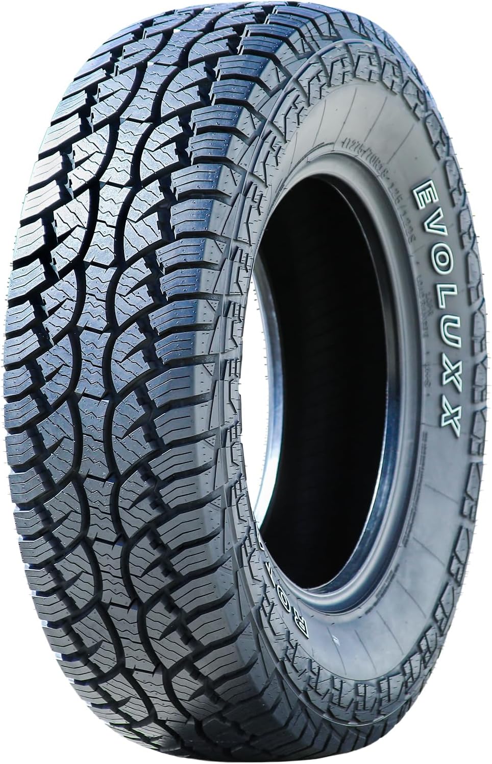 Evoluxx Rotator A/T All-Terrain Off-Road Light Truck Radial Tire-LT275/70R18 275/70/18 275/70-18 125/122S Load Range E LRE 10-Ply OWL Outlined White Letters