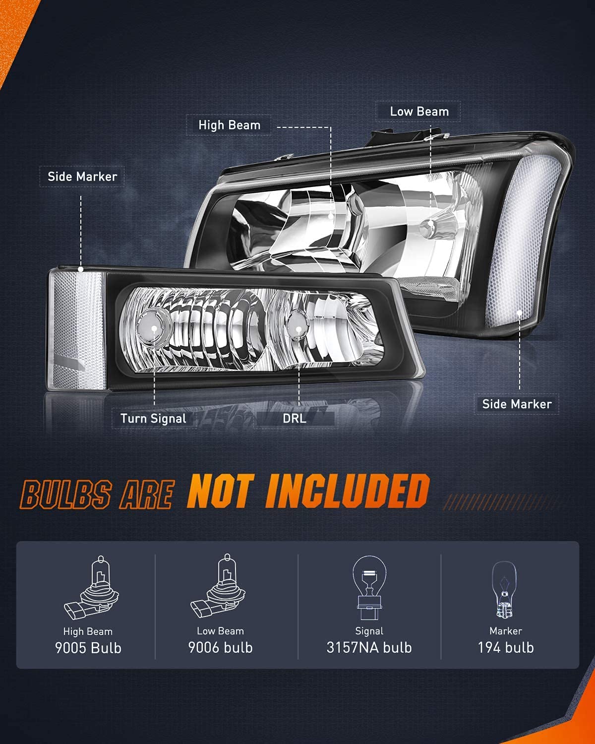 2006 Chevy 2500hd Headlightsnull