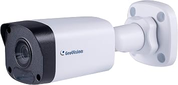 GEOVISION GV-VR360 8MP IR WDR Built-in / External Microphone Network Outdoor Fisheye Panoramic Dome Camera with 1.05mm Lens, RJ45 Connection