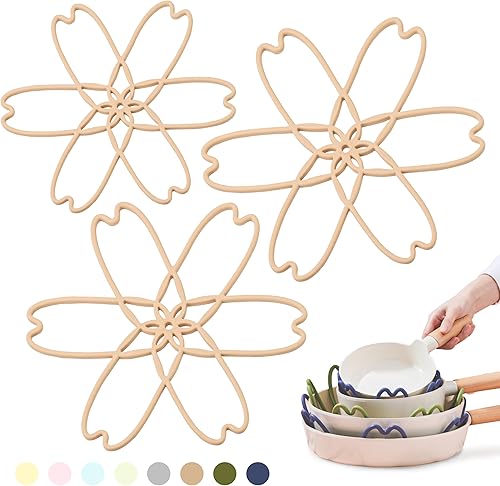 Miniatura 10 de iPROTECT - Experto en Apilar | Protector Multiusos de BPA Libre de Silicona para Ollas y Sartenes. Juego de 3. Salvamanteles para Todos los Tamaños