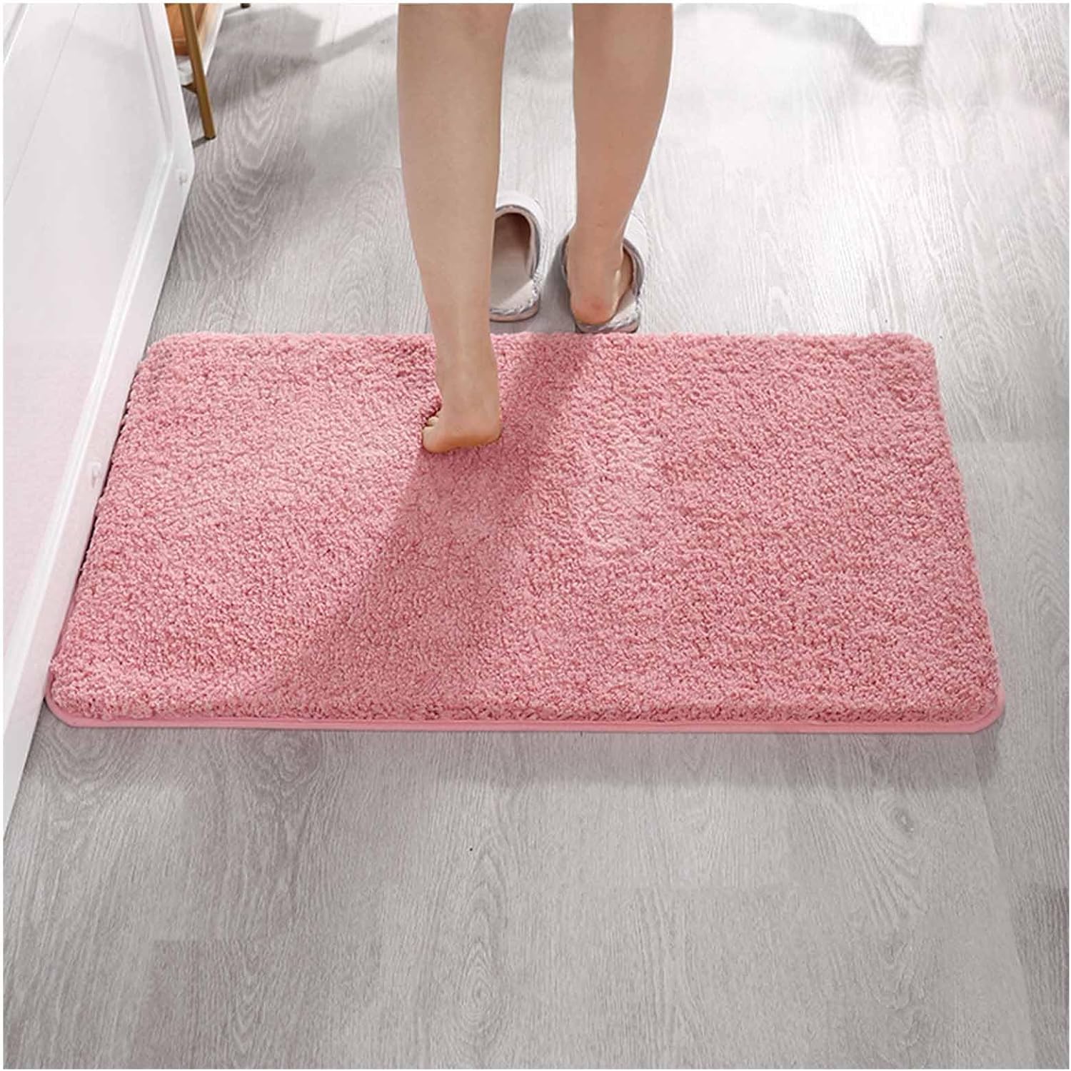 Non Slip Bath Rugs,Absorbent Bathroom Mat Thick Soft Shower Rug,Quick Dry Machine Washable Bath Mat for Bathroom Floor,Bathtub and Shower Entry Mat(Size:23.6 x 35.4in,Color:Style 3)