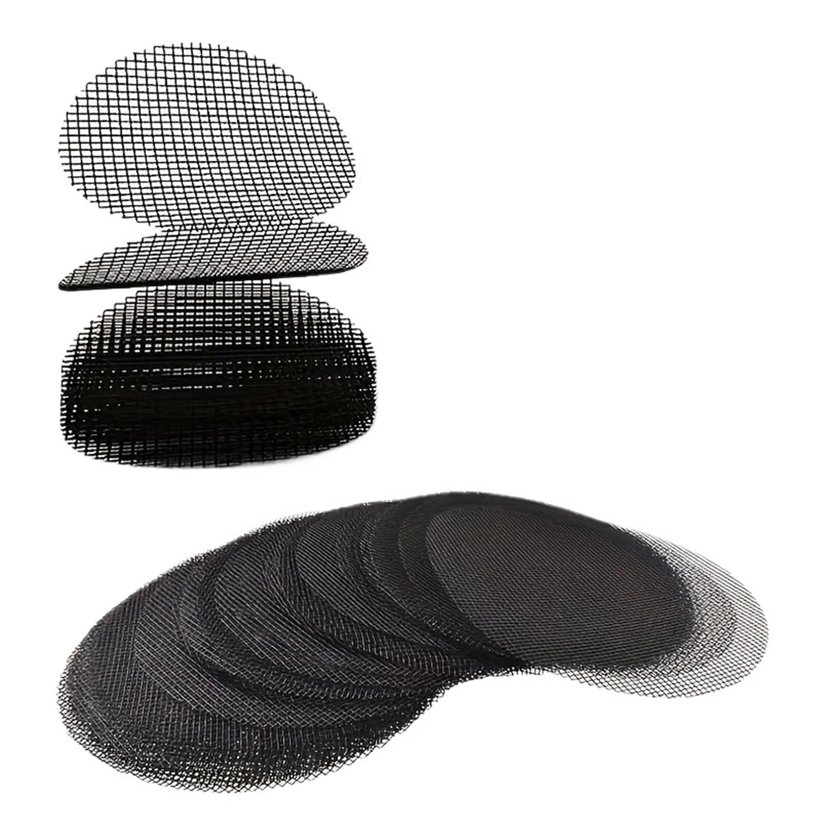 XIUsheUA Pot Bottom Grid Mat 4.5cm 10cm Plastic Mesh Round Flower Plant Pot Tray Hole Bottom Pad For Bonsai Grid Mat Drainage Netting Screen for Gardening(10cm)