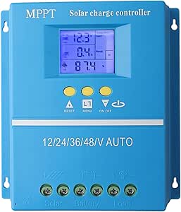 Amazon.com : 80A / 100A for MPPT Solar Charge Controller with LCD ...
