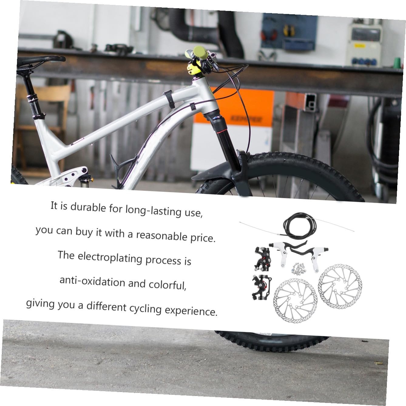 Pastiglie Freno Disco per Bici da Montagna Design Multiraggiolare, Struttura Cava, Efficienza di Frenata,