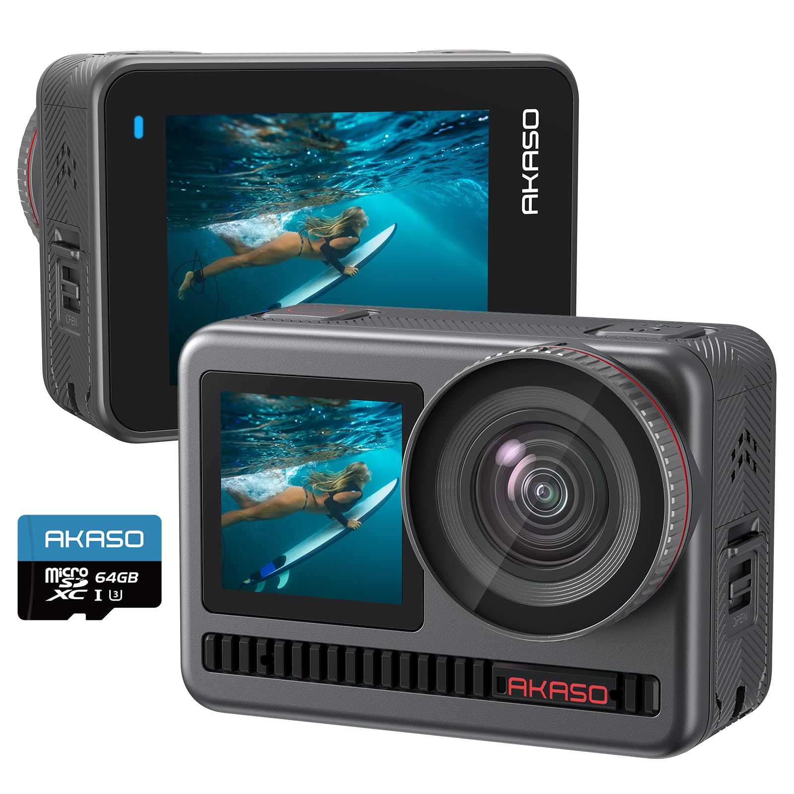 AKASO BRAVE8 アクションカム Amazon | AKASO Brave8 アクションカメラ 4K60fps 48MP スーパー