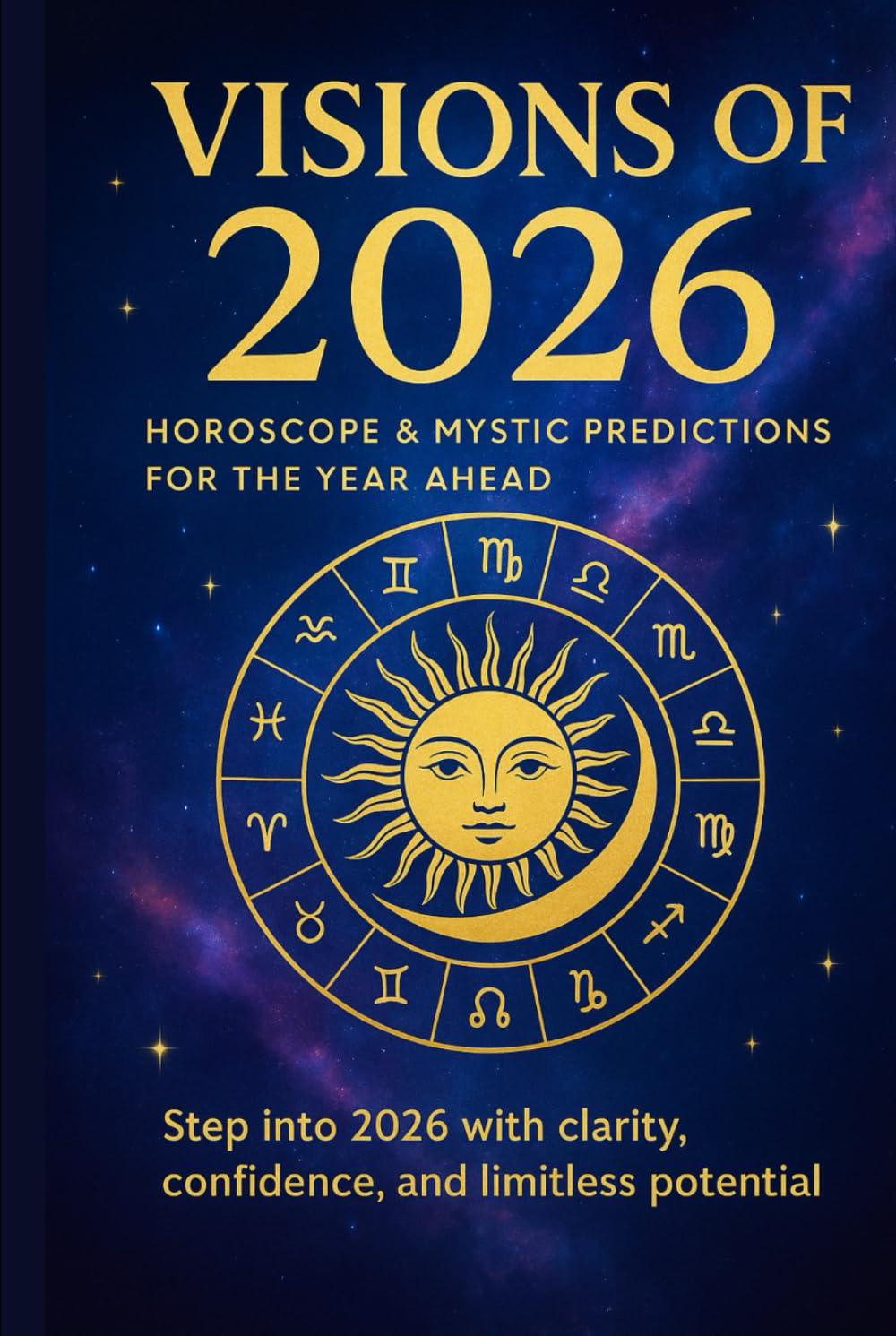 Visions of 2026: Your Essential Horoscope & Mystic Predictions for the Year Ahead      Hardcover – October 8, 2025