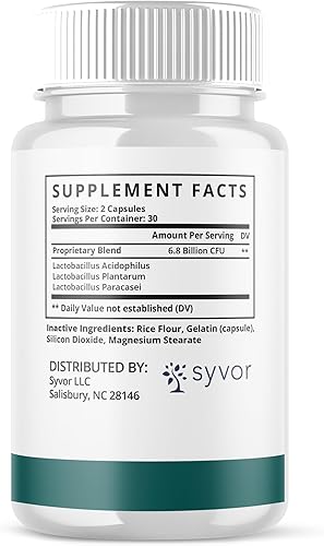 Miniatura 8 de Paquete de 2 cápsulas de limpieza de flujo saludable, píldoras probióticas oficiales HealthyFlow Cleanse con todos los ingredientes naturales,