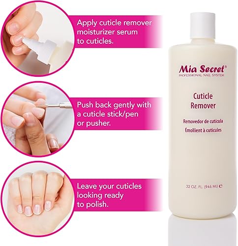 Miniatura 6 de Mia Secret Suavizante y removedor de cutículas, rápido, fácil y seguro, elimina las cutículas de forma segura y suaviza el borde, excelente para