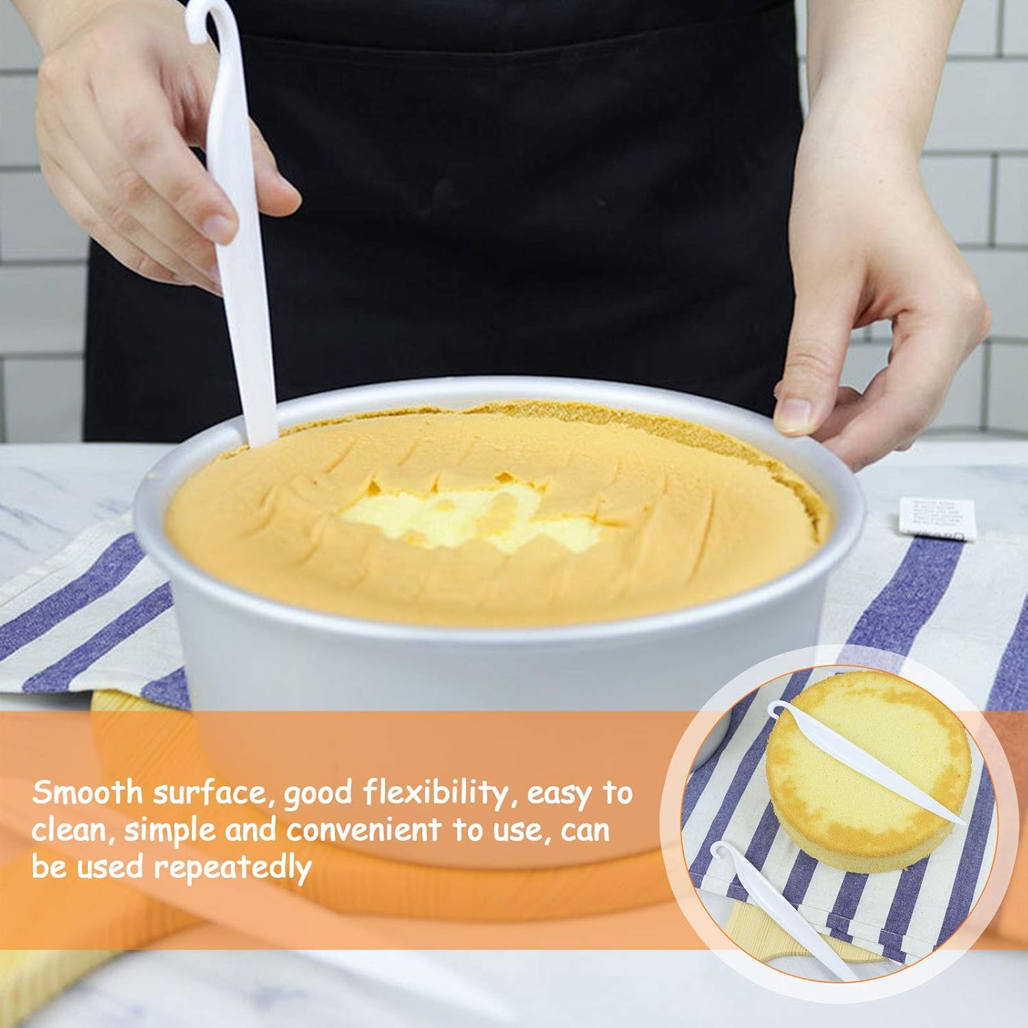 Betwin360 Tv Patisserie Moules A Patisserie Moule A Gateau En Aluminium Moulle A Gateau Rond Profond Moules A Gateaux Ronds Inferieurs Avec Base Amovible En Aluminium Anti Adhesif Pour De Gateau De Mariage Anniversaire Noel 6po