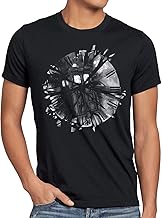style3 Time Crash T4RD1S Herren T-Shirt zeitreise Serie Polizei notrufzelle