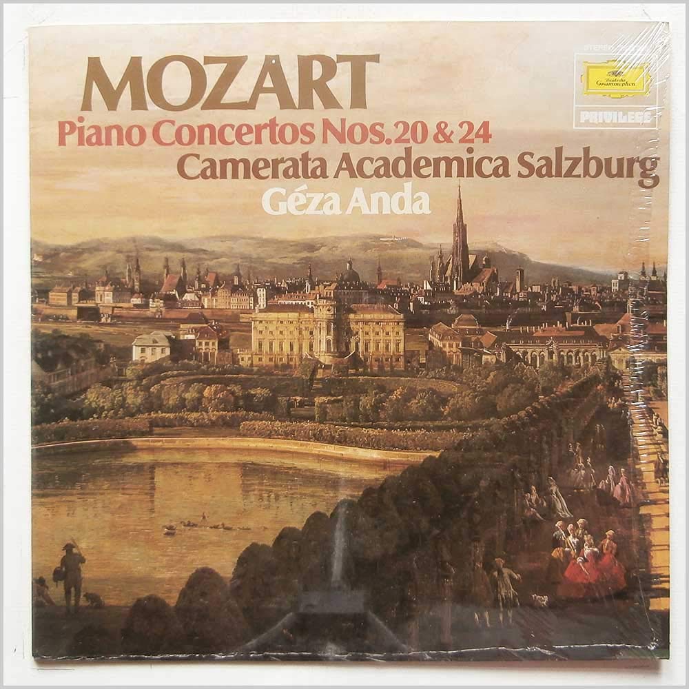 Amazon.com: mozart: piano concertos nos. 20 & 24 LP : Geza Anda