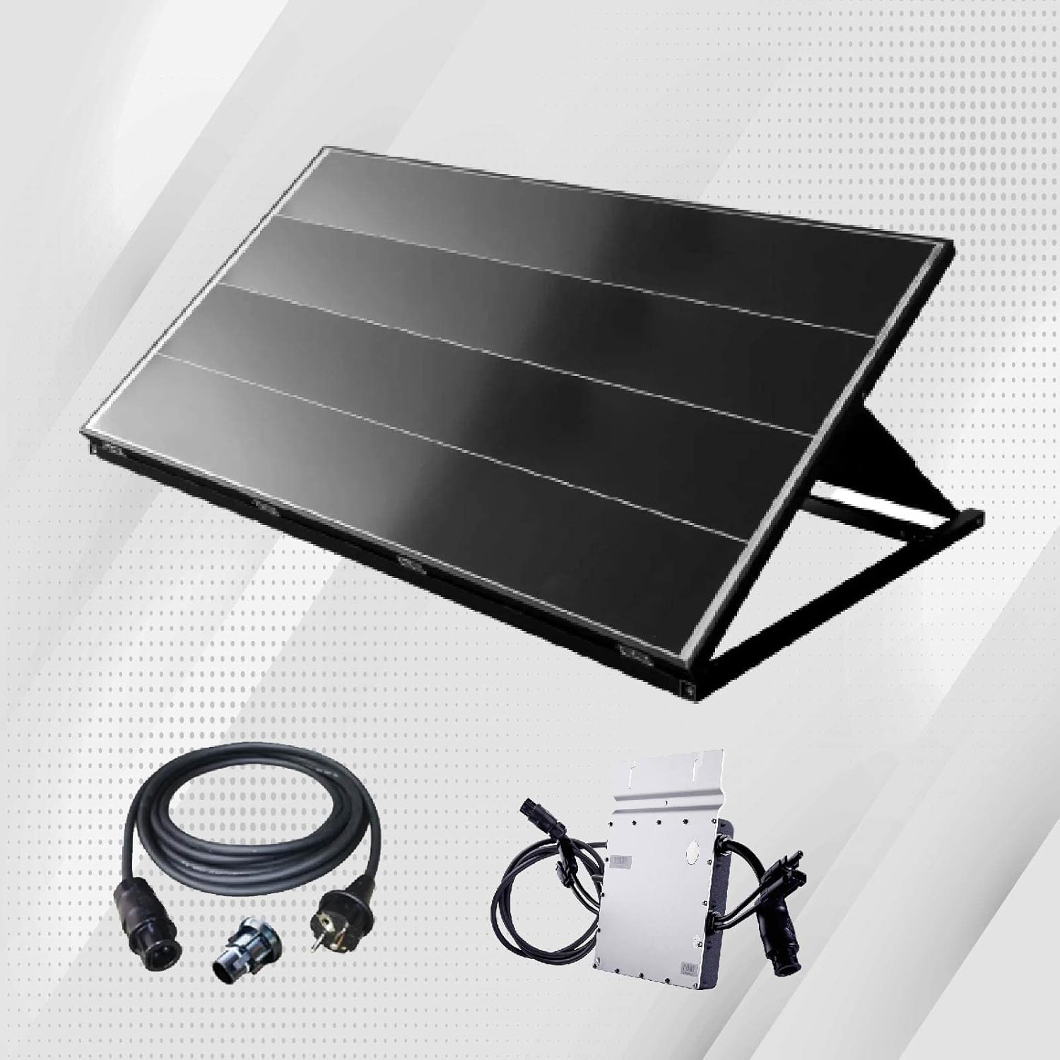 2x Solar PV 310W Balkonkraftwerk Komplettset Mit Easy Peak Power 310W