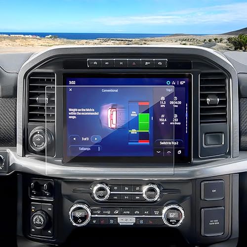 Miniatura 8 de Protector de pantalla para Ford F-150 pantalla táctil de 8 pulgadas, vidrio templado 9H 2023 2022 2021 2022 2021 para Ford F150 XL XLT Accesorios HD