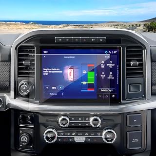 Anti-Glare Matte 2021-2026 F150 Screen Protector, for Ford F-150 (STX/XLT/Lariat/Tremor/King Ranch/Platinum/Limited/Raptor),9H Tempered Glass 2025 F150 Truck Accessories HD&Anti-Fingerprint 12"